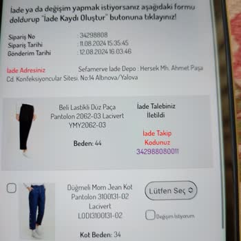 Sefamerve PTT İle Anlaşması İptal Ama İade İçin PTT Ye Yönlendiriyor,