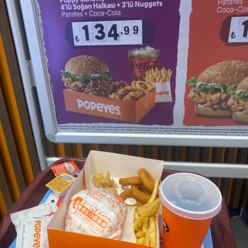 Popeyes Beklentilerin Altında Kalan Hizmet