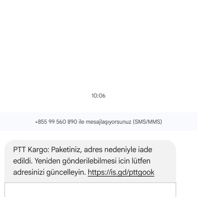 PttAVM Sipariş Kargo Adres Yanlışlığı Nedeniyle İade Olduğu Söylendi