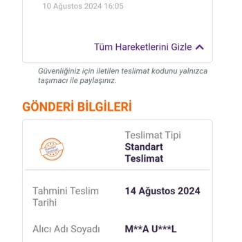 Hepsijet Kargosunun İlgisizliği Bilgisizliği Kargoyu Teslim Edememesi