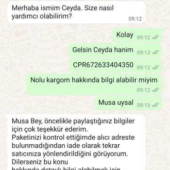 Hepsijet Kargosunun İlgisizliği Bilgisizliği Kargoyu Teslim Edememesi