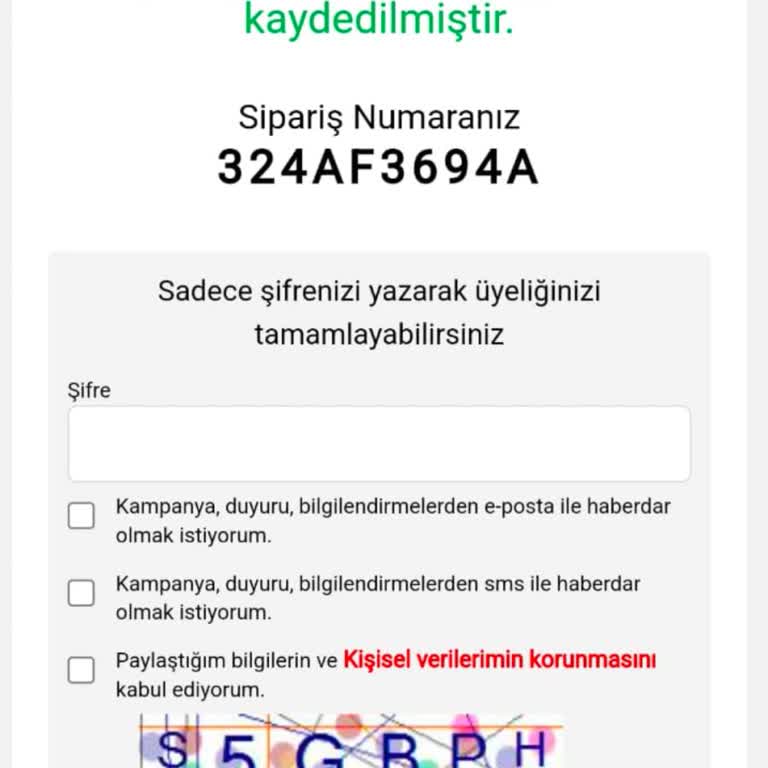 Herbalci.com Shake Siparişi Gelmedi