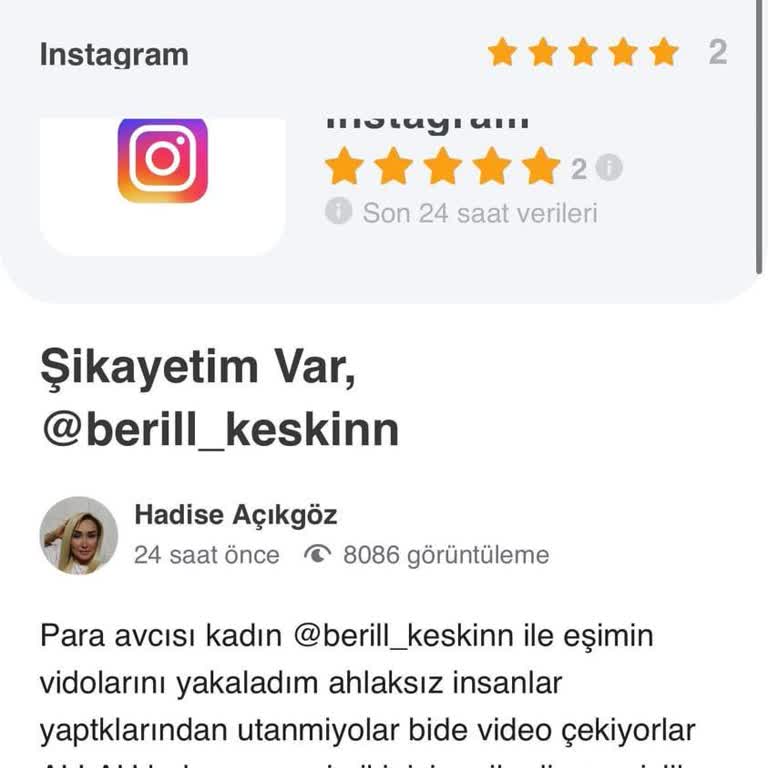 instagramtakipz.com Adımı Kullanarak Atılan Bu Şikayetin Kaldırılmasını Talep Ediyorum