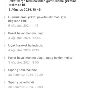 MNG Kargo Temu Paketini Gümrükte Bekletiyor.