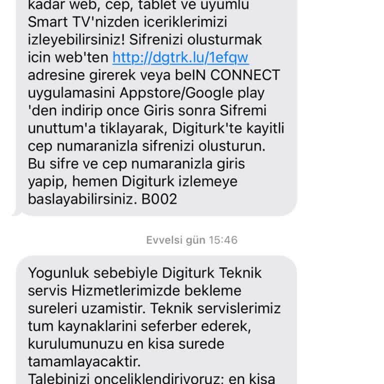 Digiturk Kurulum Ve Aktivasyon Sürecinde Yaşanan Sorunlar