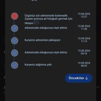 Aras Kargo Evde Olmama Rağmen Teslim Edilmedi