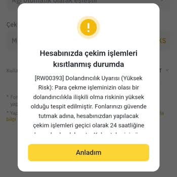 Binance Kripto Çekim Sorunu