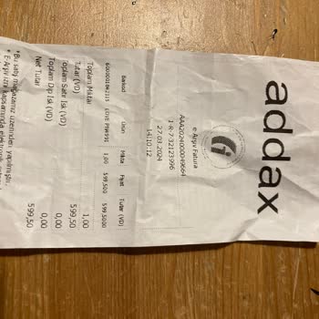 Addax Sattığı Hatalı Malın Arkasında Durmuyor