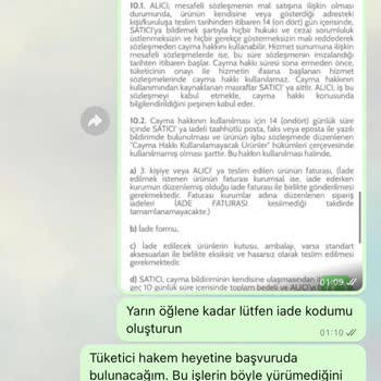 Parla Stores İade Talebim Reddedildi Ve Müşteri Hizmetleri Yetersiz