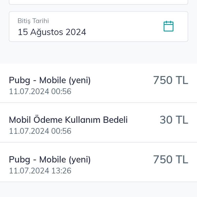 Tür Telekom/PUBG Mobile Şikayetçiyim