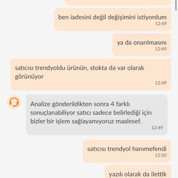 Trendyol'dan Aldığım Ürünün İadesi Ve Değişim Talebim Göz Ardı Edildi