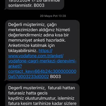Faturalı Hattan Faturasız Hatta Geçişte Ekstra Ücret Sorunu
