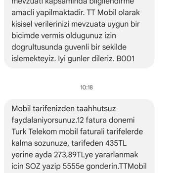 Türk Telekom'un Kendi Sunduğu Taahhüt Paketinden Yararlandırmaması