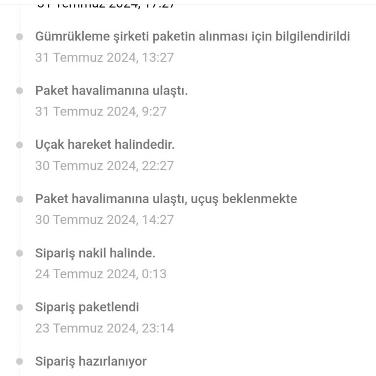 Temu Alışverişim Gümrükten Çıkmadı.