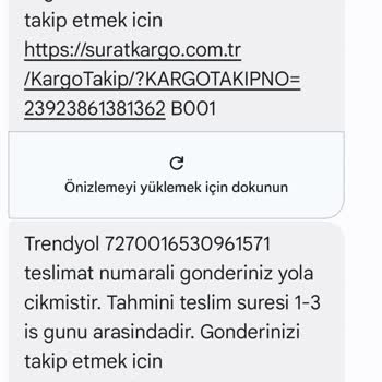 Sürat Kargo Her Zamanki Gibi Kargomu Teslim Etmiyor.