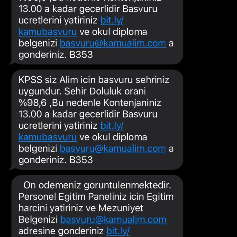 Kariyer Adam Para İadesi Ve Bilgilerin İmha Edilmesini İstiyorum!