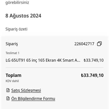 Media Markt'tan Aldığım TV Teslim Edilmedi Ve Bilgi Verilmiyor