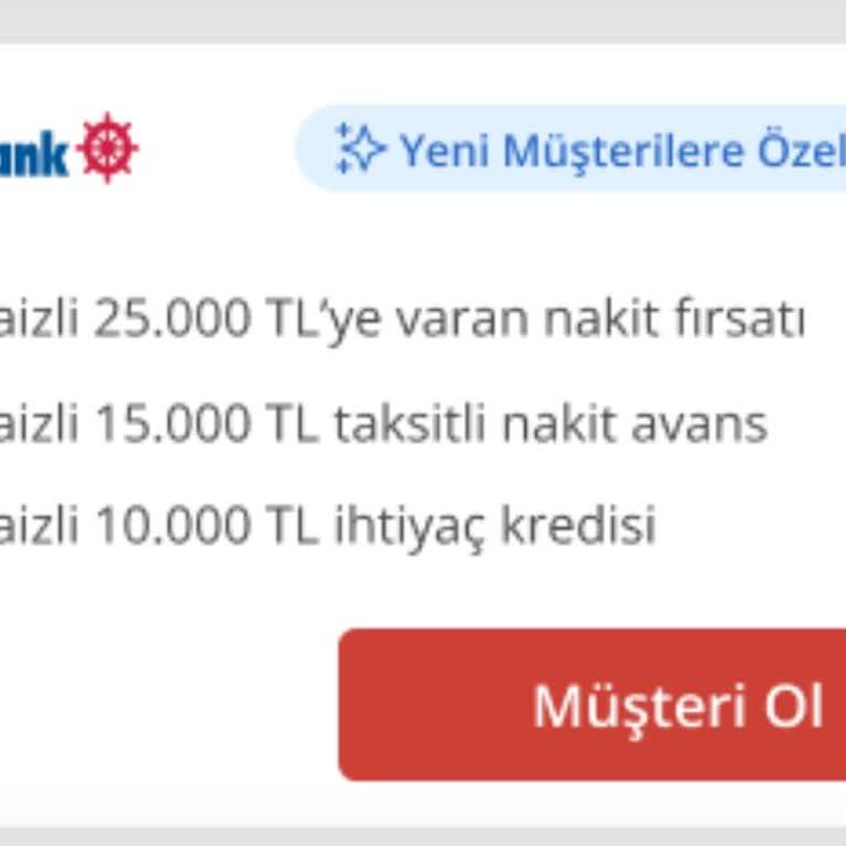 Denizbank Faizsiz Kredi Sözünü Tutmuyor