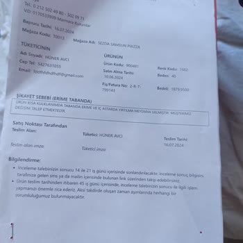 Hummel Ayakkabıda Kalite Sorunu: 1 Ayda Taban Erimesi Ve Astar Yırtılması