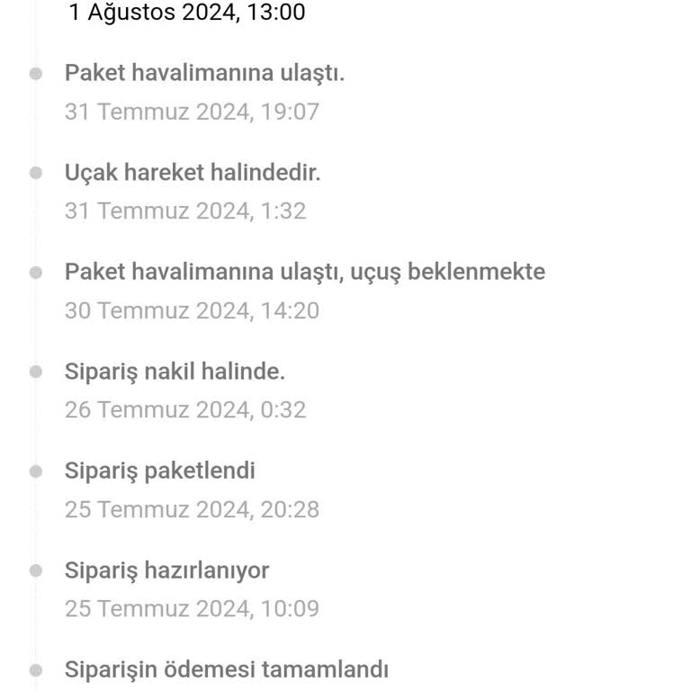 Temu Siparişlerin Gelmemesi Şikayeti