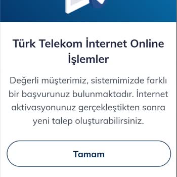 TTNET Yeni İnternet Başvuru Problemi