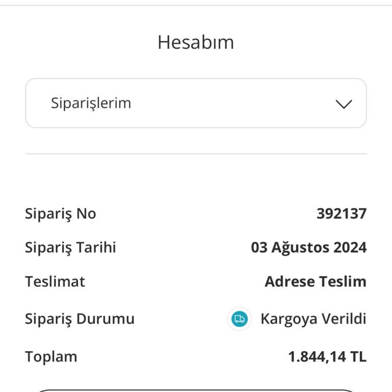 Gencallar Siparişin Gelmemesi Hakkında