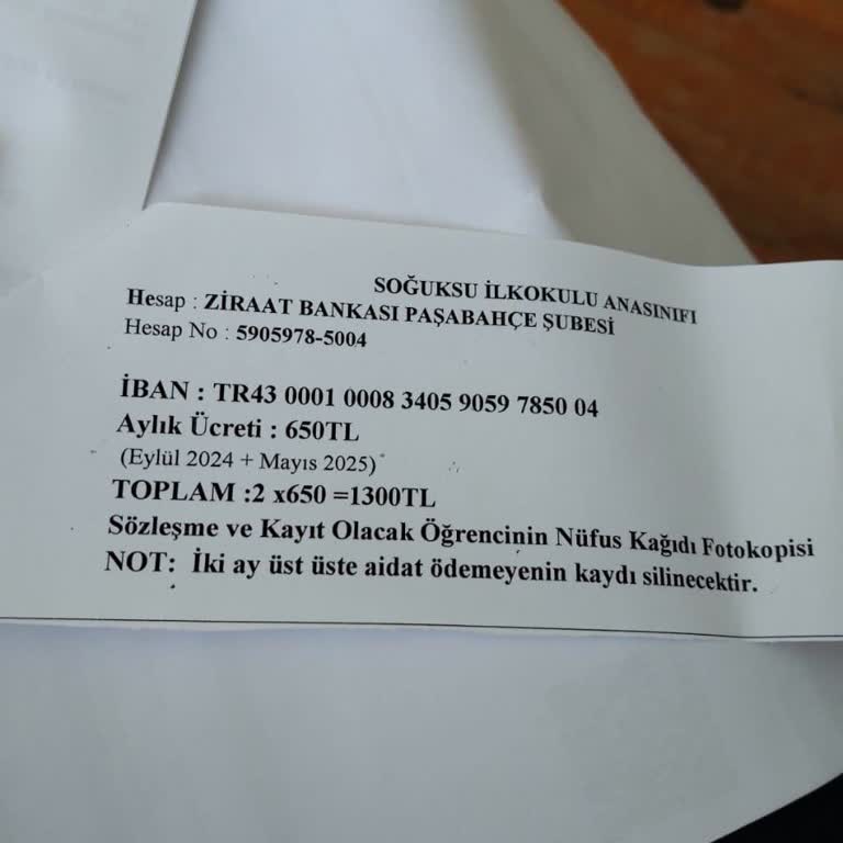 Milli Eğitim Bakanlığı (MEB) Okullarda Öğrenim Görmeden Birkaç Taksit Peşin İstenen Aidat Furyası.