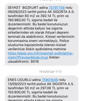 Aksigorta Telefon Numaram İzinsiz Kullanılıyor!