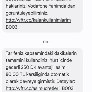 Sürekli Paket Aşımı ve Ekstra Ücret Sorunu