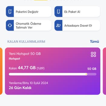 Hotspot Paketinde Yaşanan İnternet Kaybı ve Mağduriyet