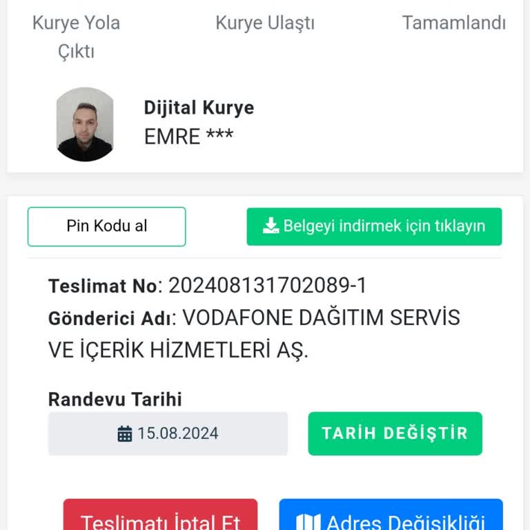 Dijital Kurye Ne Müşteri Hizmetlerine Ulaşılabilir