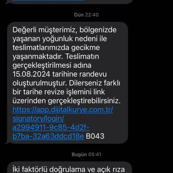Dijitalkurye Gönderimi Getirmiyor