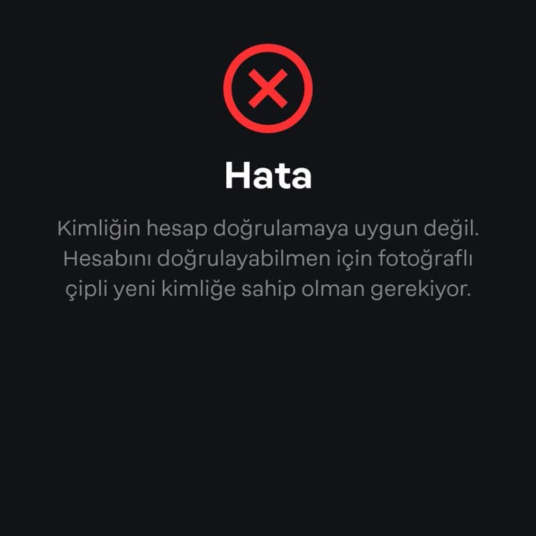 Papara Kimlik Doğrulama Sorunu