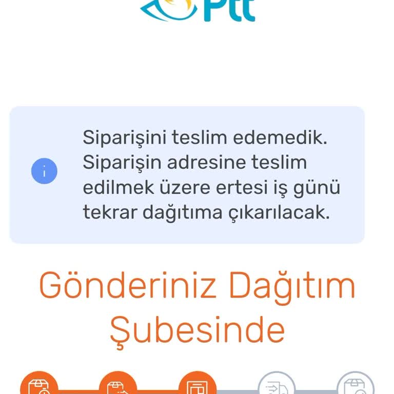 PTT Kargo "Sipariş Teslim Edilemedi" Diyerek 2 Gün Eve Kilitliyor!