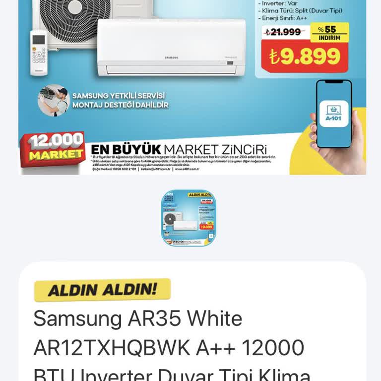 A101 Sipariş Sonrası İletişim Sorunu
