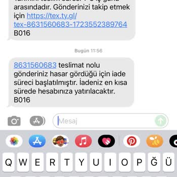 Trendyol Express Kargo Firması Mağduriyeti