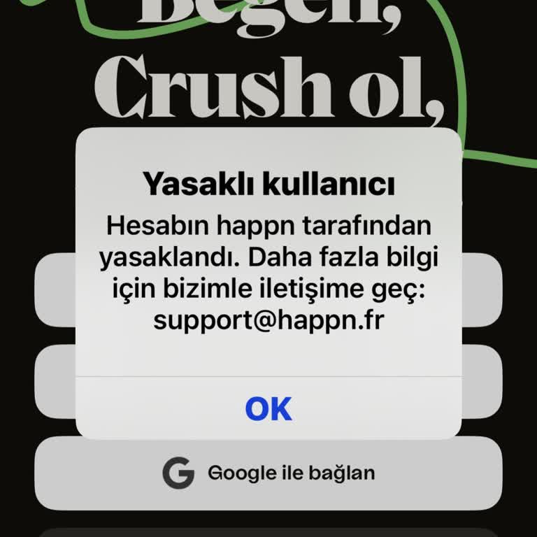 Happn Hesabımı Kapattı Yardım Lütfen