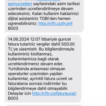 Vodafone'un Haksız Fatura ve Müşteri Hizmetleri Sorunu