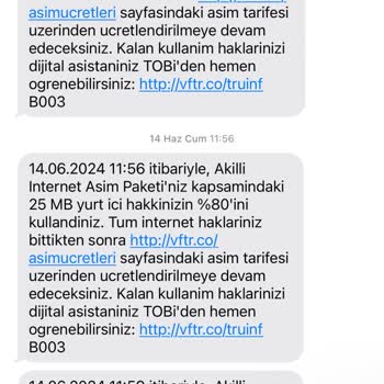 Vodafone'un Haksız Fatura ve Müşteri Hizmetleri Sorunu