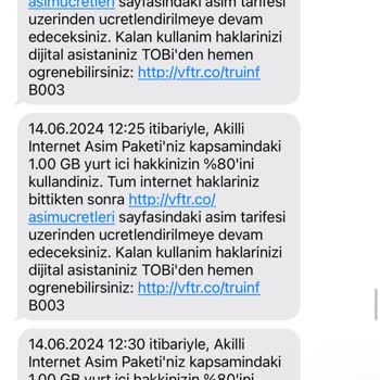 Vodafone'un Haksız Fatura ve Müşteri Hizmetleri Sorunu