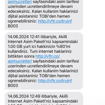 Vodafone'un Haksız Fatura ve Müşteri Hizmetleri Sorunu