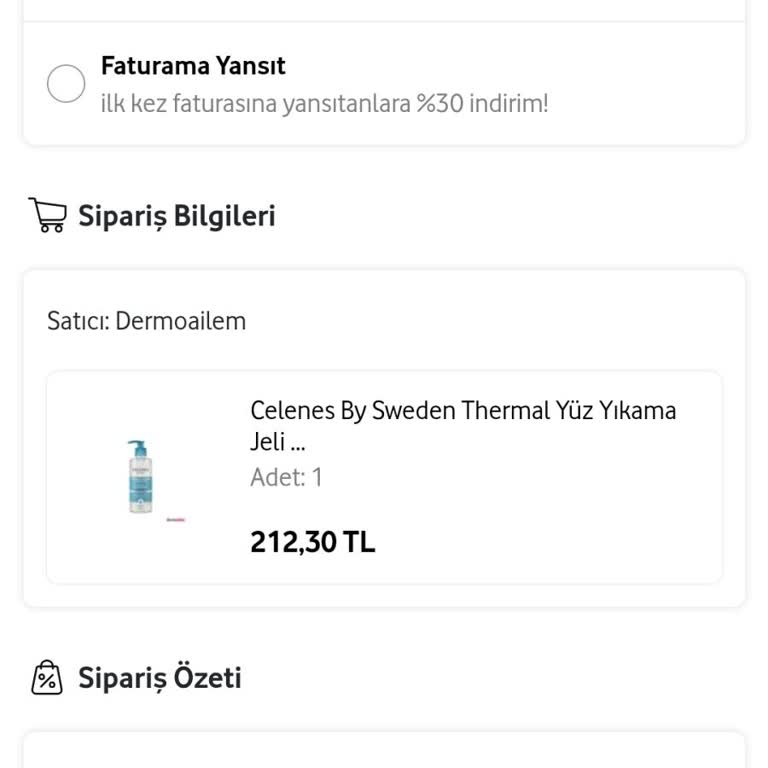 Vodafone Her Şey Yanımda Alışveriş Cüzdanı Kullanırken Hata Veriyor!