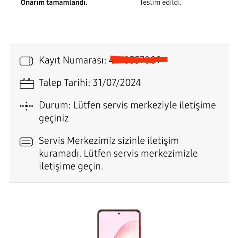 Samsung Servisinde Bekleme Süresi Kabusu