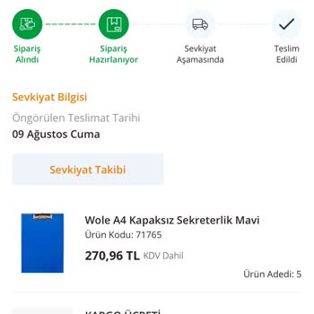 Avansas Tam Bir Hata Teslimatı Asla Yapmıyor