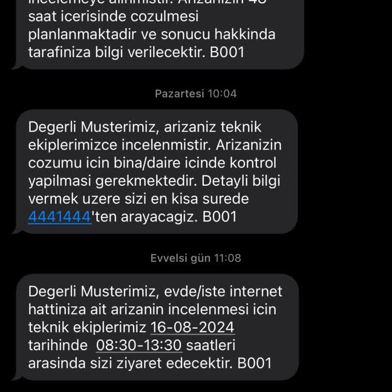 Türk Telekom Ücret Ödeyip Hizmet Alamıyorum