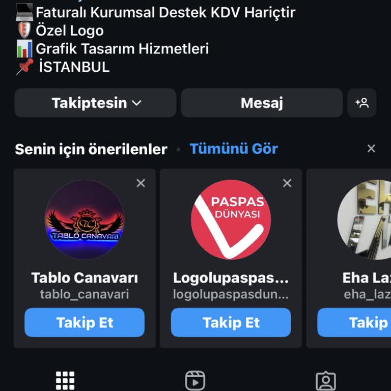 Logodunyasi34 (Instagram) Profesyonel Olmayan Logo Hizmeti Ve İletişim Sorunları