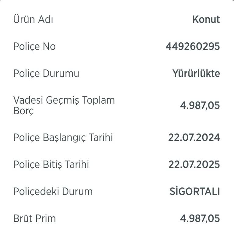Ziraat Bankası Özel Konut Sigortası İptali