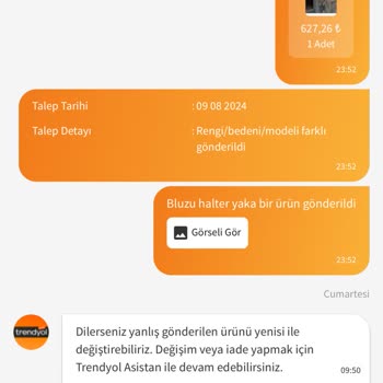 Trendyol Uygulaması Ekim Store Dan Yaptığım Alışveriş
