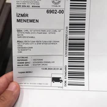 UPS Menemen Şubesi Müşteri Memnuniyetine Verdiğiniz Değer Eksi Sıfır!