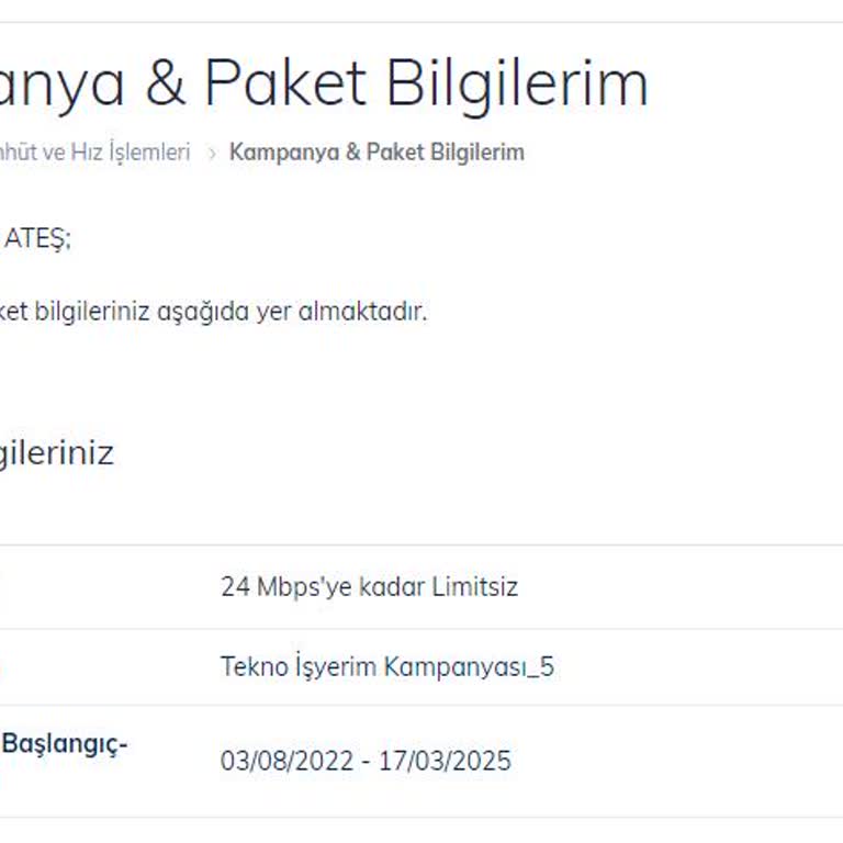 Türk Telekom Taahhüt Uzatma Ve Hizmet Sorunu